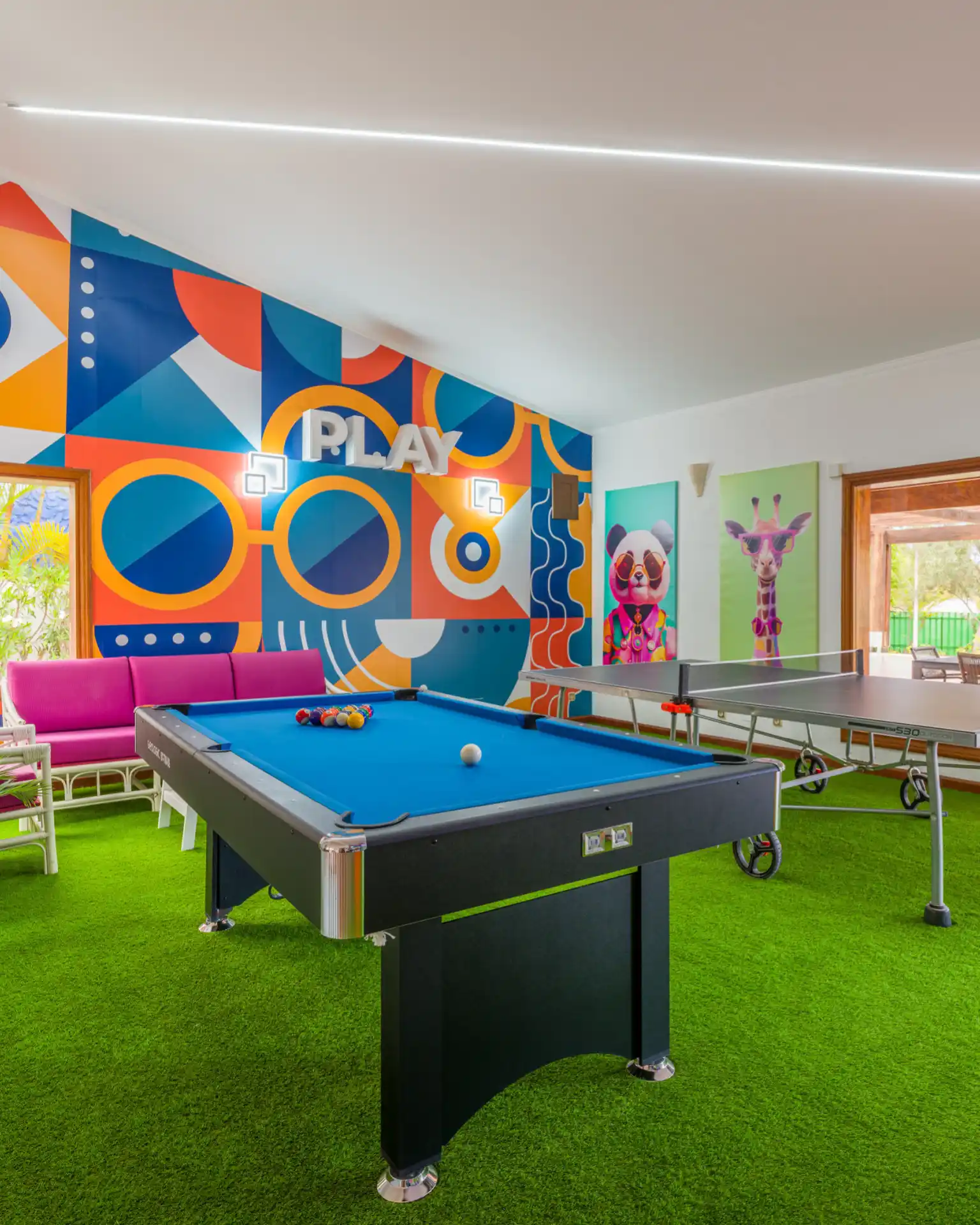 Family villa in Gran Canaria with Games Room